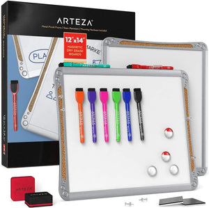 Framed Magnetic Dry Erase Lapboards, 12
