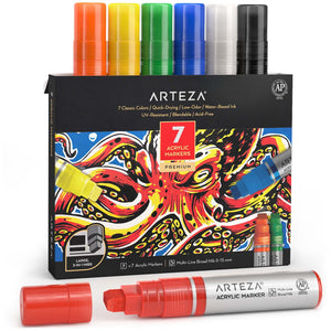 Acrylic Markers, Classic, Broad Nib 