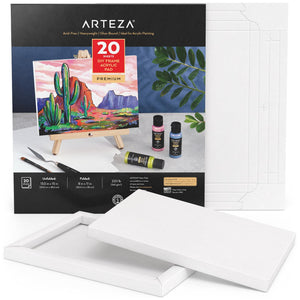 DIY Foldable Canvas Frame, Acrylic, 8
