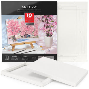 DIY Foldable Canvas Frame, Expert Watercolor, 8