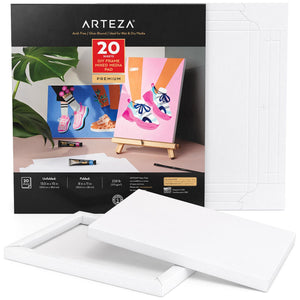 DIY Foldable Canvas Frame, Mixed Media, 8