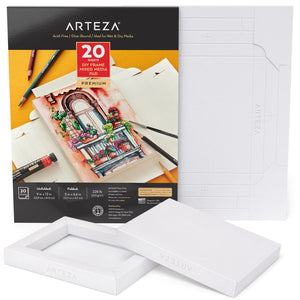 DIY Foldable Canvas Frame, Mixed Media, 5