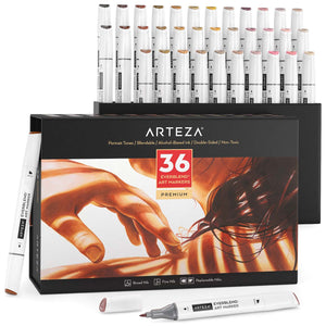 EverBlend™ Ultra Art Markers, Portrait Tones - Set of 36