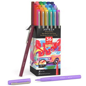 Felt Tip Pens, Classic - Set of 36