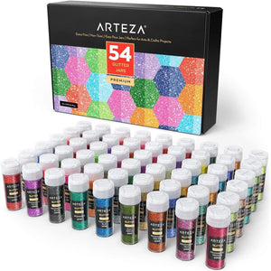 Extra Fine Glitter, Neon & Holographic - Set of 54