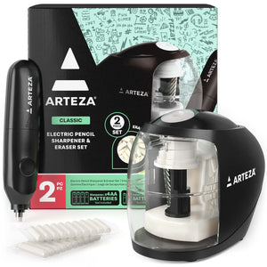 Pencil Sharpener & Electric Eraser Set
