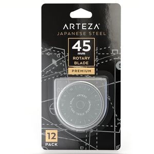 Rotary Cutter Blades, 45mm - Pack of 12