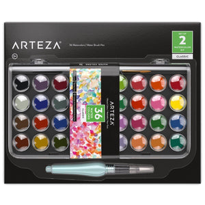 Watercolor Kit- 36 Colors + 1 Water Brush Pen
