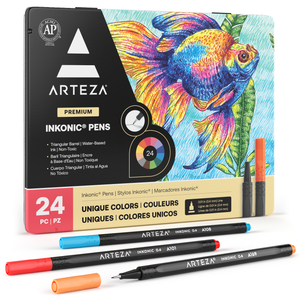 Inkonic™ Fineliner Pens - Set of 24