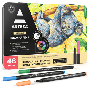 Inkonic™ Fineliner Pens - Set of 48
