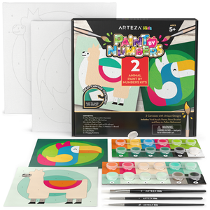 Kids Paint by Numbers Kit, Animals