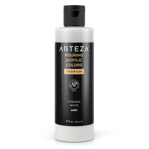 Pouring Acrylic Paint, 8oz Bottle - Single Color (more colors available)